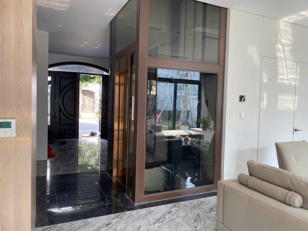 Công trình thang máy KD Elevator đã hoàn thiện.