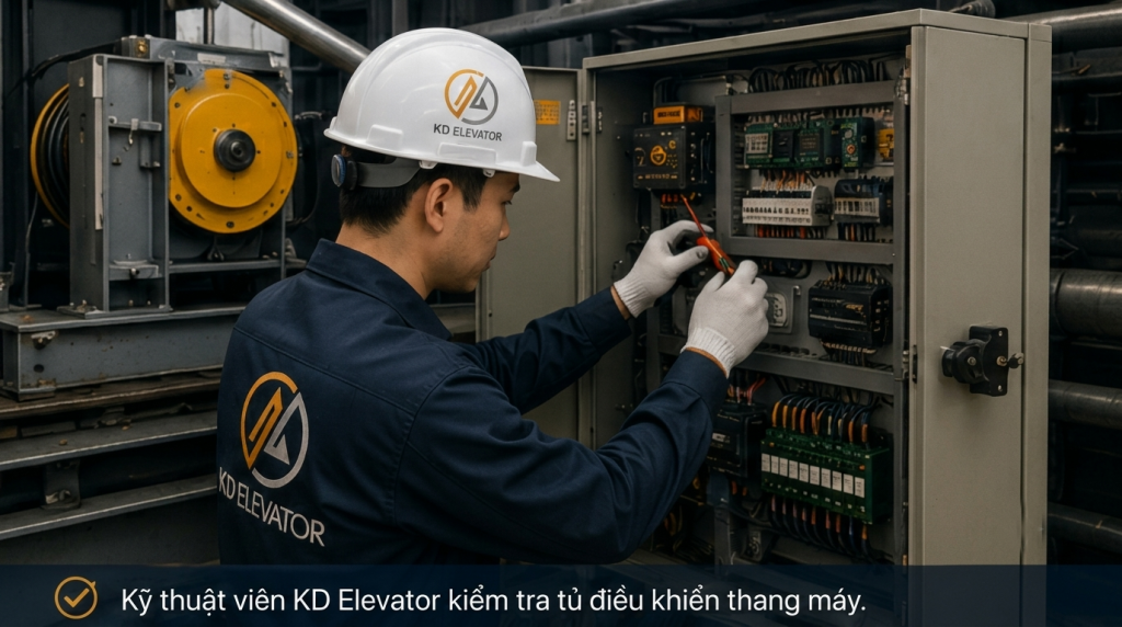 Bảo trì thang máy định kỳ tại công trình